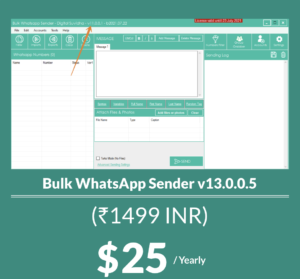 قیمت نرم افزار Bulk WhatsApp Sender